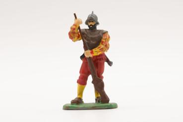 Lansquenet Spanish helmet musket landing